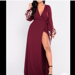 Fashion nova trophy wife maxi dress